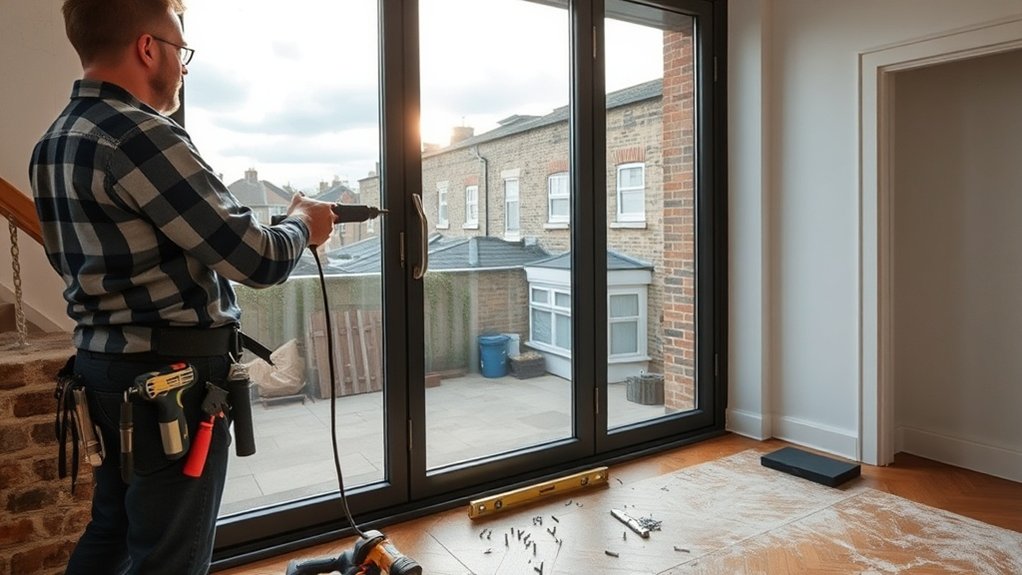Aluminium Door Installation Caterham