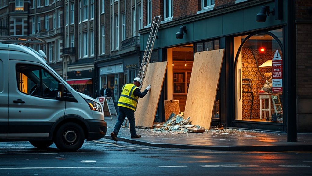 Boarding Up Service Caterham