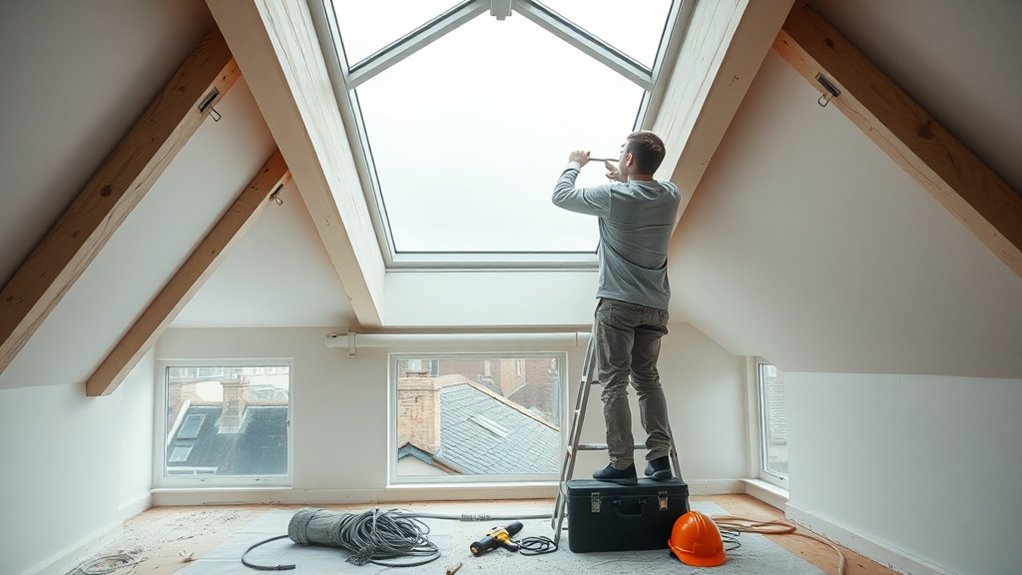 Electric Skylight Installation Caterham