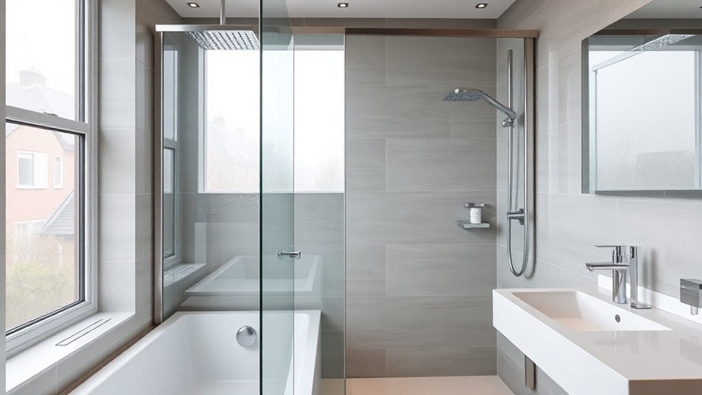 Semi-Frameless Shower Screens Caterham