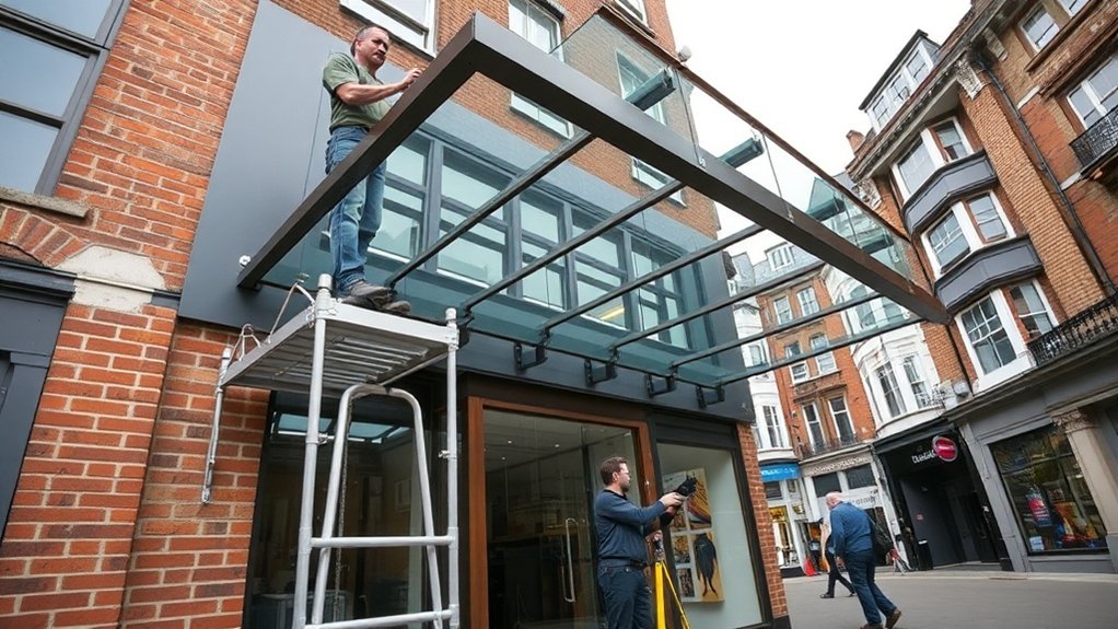 Shopfront Canopy Caterham